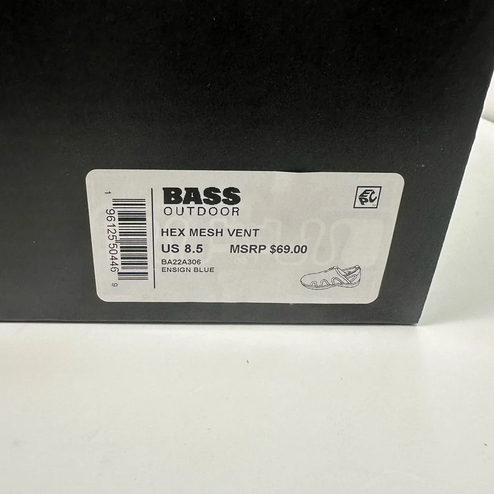 NWT BASS OUTDOOR Men's Hex Vented Hiking Shoes/Size 8.5 - Picture 14 of 15